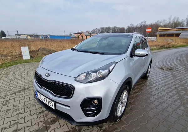 samochody osobowe Kia Sportage cena 79800 przebieg: 106000, rok produkcji 2017 z Pleszew